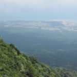 Ausblick vom Bokor-Berg auf die Provinz Kampot