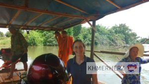 Felderkundung, Überquerung Kampot-Fluß